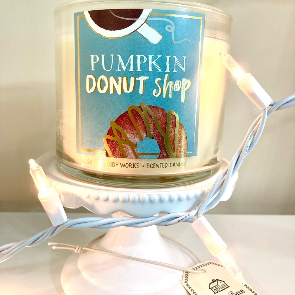 Pumpkin Donut Shop Bath & Body Works Candle